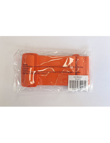 BRASSARD POLICE AVEC EMPLACEMENT RIO