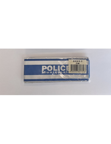 Brassard rétroréfléchissant  POLICE MUNICIPALE