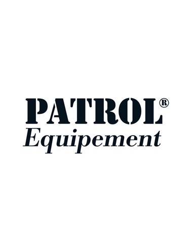 Bandeau d'Identification rétro-réfléchissant DOUANE Fond noir  10 x 30 cm - PATROL EQUIPEMENT