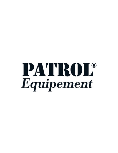 Bandeau d'Identification rétro-réfléchissant DOUANE Fond noir  10 x 30 cm - PATROL EQUIPEMENT