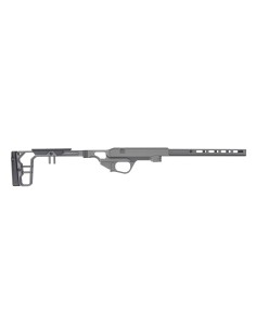 La Chassis TIKKA T1X DROITIER 10'' (Folding Stock/Medium Forend) - GREY BIRCH