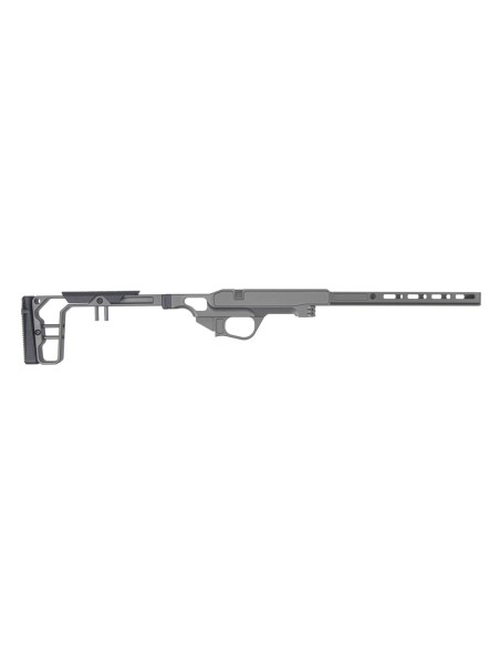 La Chassis TIKKA T1X DROITIER 10'' (Folding Stock/Medium Forend) - GREY BIRCH