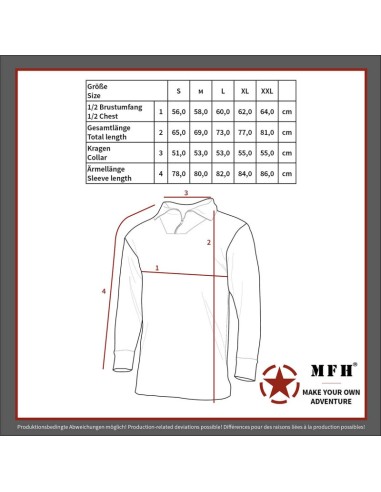 Chemise de combat UBAS MULTICAM - MFH