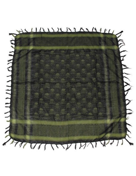 Chèche Shemagh Green/Black - MFH