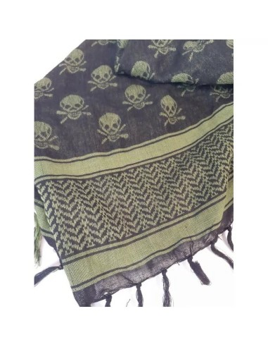 Chèche Shemagh Green/Black - MFH