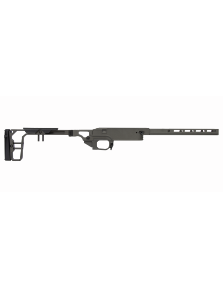 La Chassis 700 DROITIER 10'' (Folding Stock/Medium Forend) - GREY BIRCH