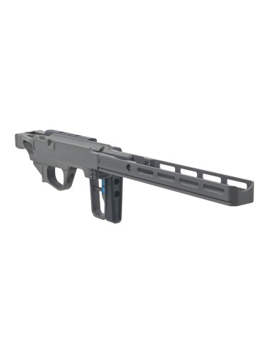 La Chassis CZ 457 DROITIER 10'' (Folding Stock/Medium Forend) - GREY BIRCH