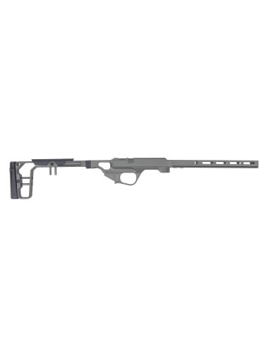 La Chassis CZ 457 DROITIER 10'' (Folding Stock/Medium Forend) - GREY BIRCH