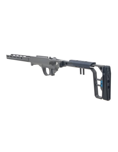 La Chassis CZ 457 DROITIER 10'' (Folding Stock/Medium Forend) - GREY BIRCH