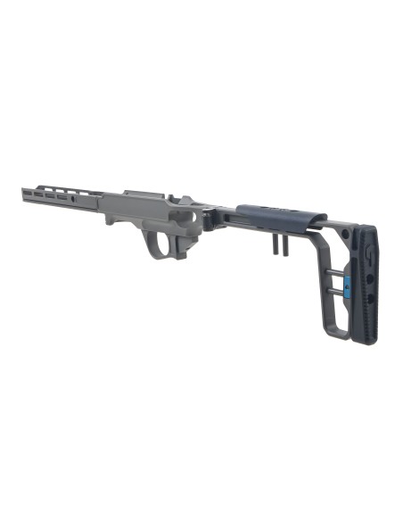 La Chassis CZ 457 DROITIER 10'' (Folding Stock/Medium Forend) - GREY BIRCH