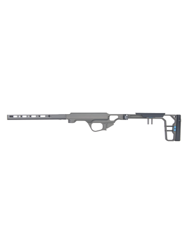 La Chassis CZ 457 DROITIER 10'' (Folding Stock/Medium Forend) - GREY BIRCH
