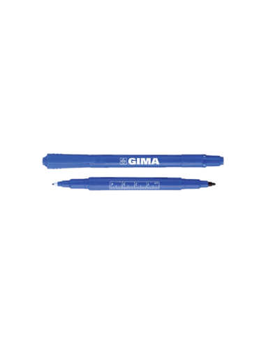 Marqueur dermographique Double Pointe Violet - GIMA