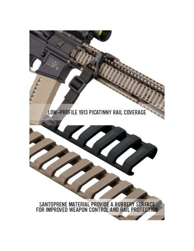 Couvre-Rail Souple pour Rail Picatinny 1913 - MAGPUL