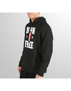 SWEAT SHIRT BORN TO BE FREE - VIGIE DEFENSE 2